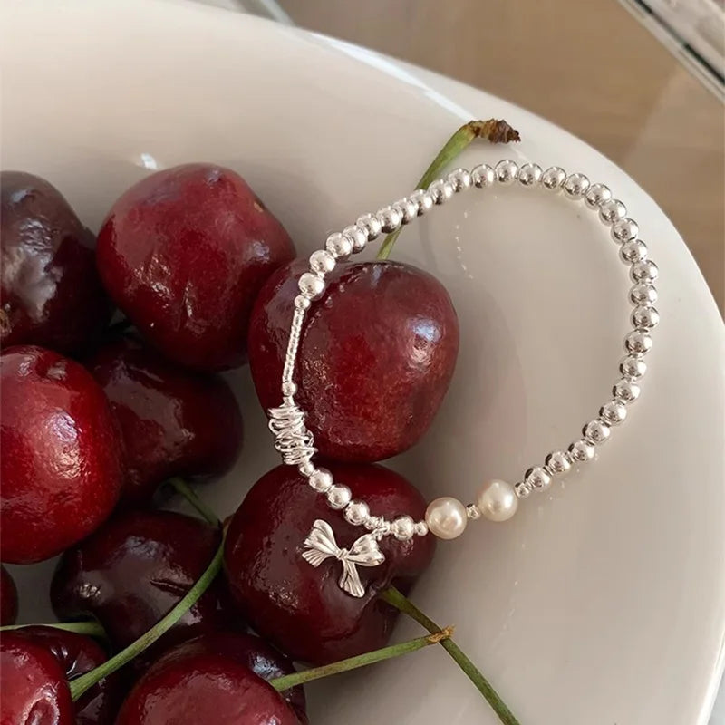 Pulseira Zircônia Cúbica Detalhes em Laço