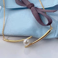 Colar Zircônia Cúbica Detalhes em Moda Minimalista Elegante