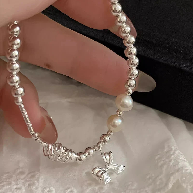Pulseira Zircônia Cúbica Detalhes em Laço