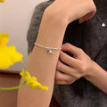 Pulseria Zircônia cúbica Detalhada em Estrela roxa