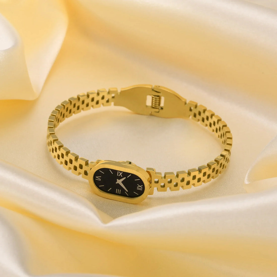 Relógio Fake Feminino Dourado Luxe
