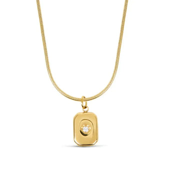 Colar com Pingente Medalha